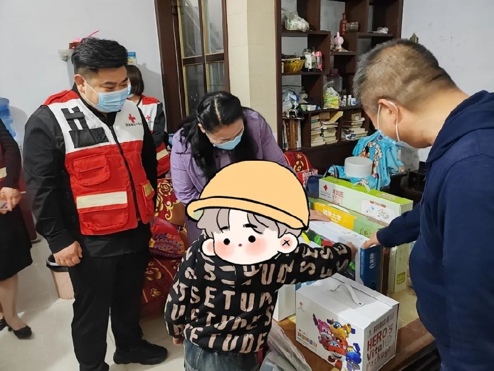 “天使之旅”走进平顶山回访白血病和先心病患儿